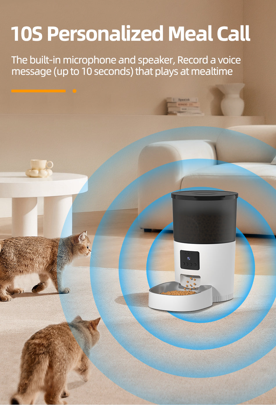 Automatic Cat and Dog Feeder: Feed and Monitor Your Pet with Camera and Smart Technology