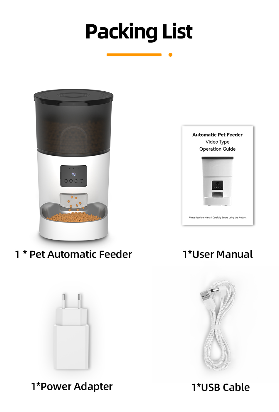 Automatic Cat and Dog Feeder: Feed and Monitor Your Pet with Camera and Smart Technology