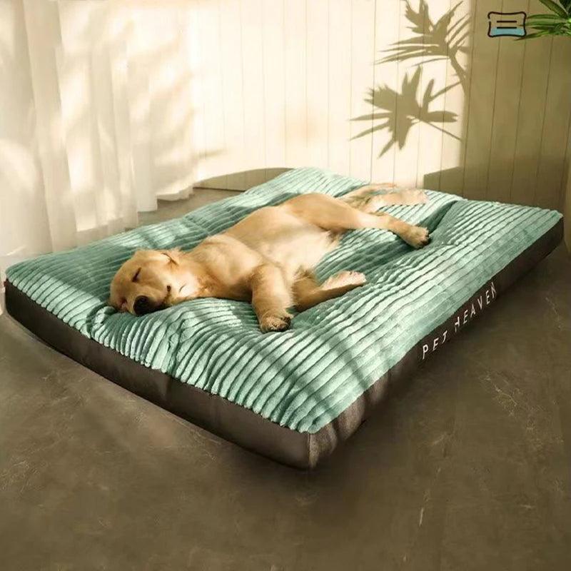 Big Dog Bed Waterproof Warm Mat Pet Large Medium Dog Bed Cushion Anti Stress Mattresses Winter Sofa Furniture Pets Accessories