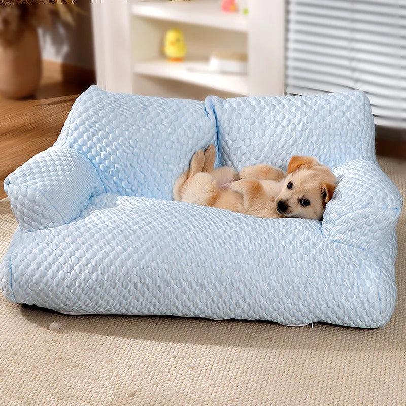 Cat House Plush Dog Sofa Beds Washable Warm Pet Dog Nest Cat Beds Thicken Comfortable Cat Cushion Dog Sleep Cat Furniture