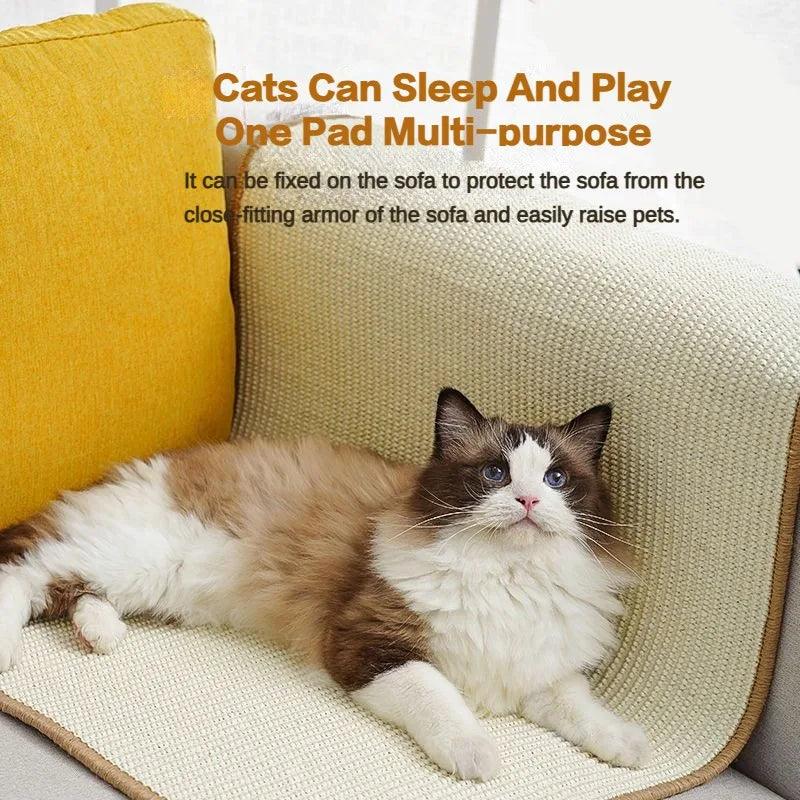 Cat Scratcher Sisal Mat Board Cat Scratch for Sharpen Nails Scraper Cats Tree Cat scratching post Sofa Mats Furniture Protector