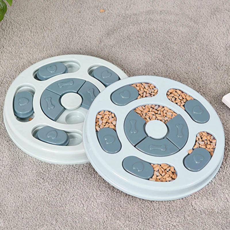 Pet Feeder Dog Educational Toys Increase Puppy Intellectual Food Dispenser Interactive Educational Feeding Toys