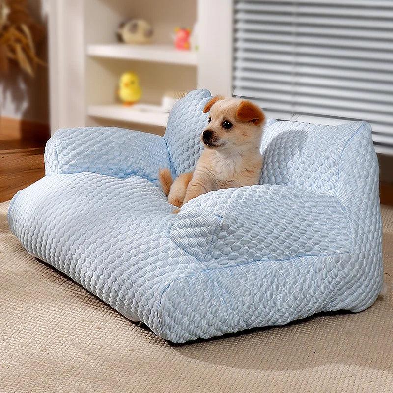 Cat House Plush Dog Sofa Beds Washable Warm Pet Dog Nest Cat Beds Thicken Comfortable Cat Cushion Dog Sleep Cat Furniture