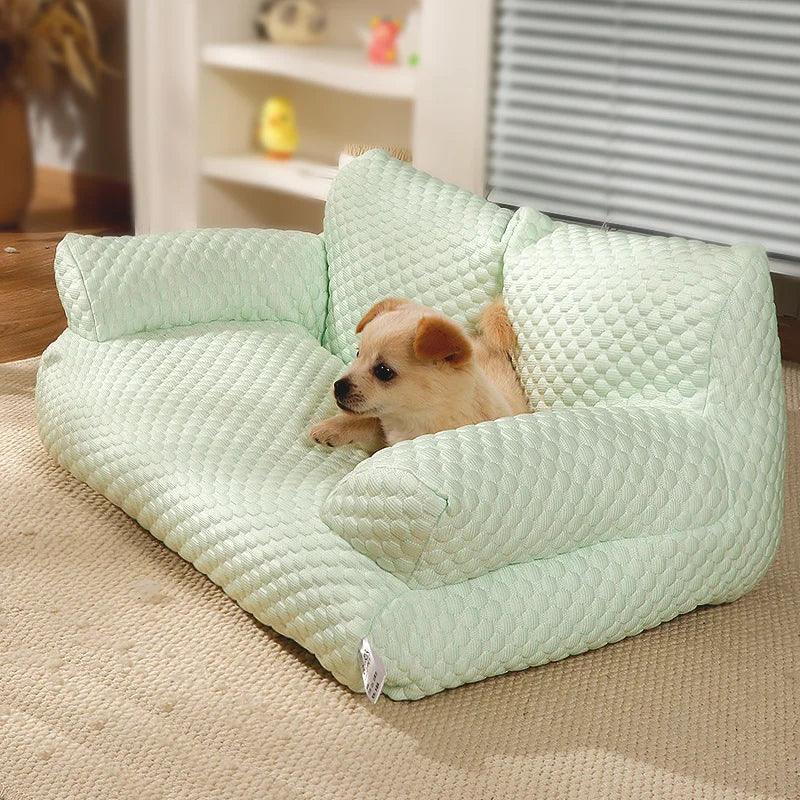 Cat House Plush Dog Sofa Beds Washable Warm Pet Dog Nest Cat Beds Thicken Comfortable Cat Cushion Dog Sleep Cat Furniture